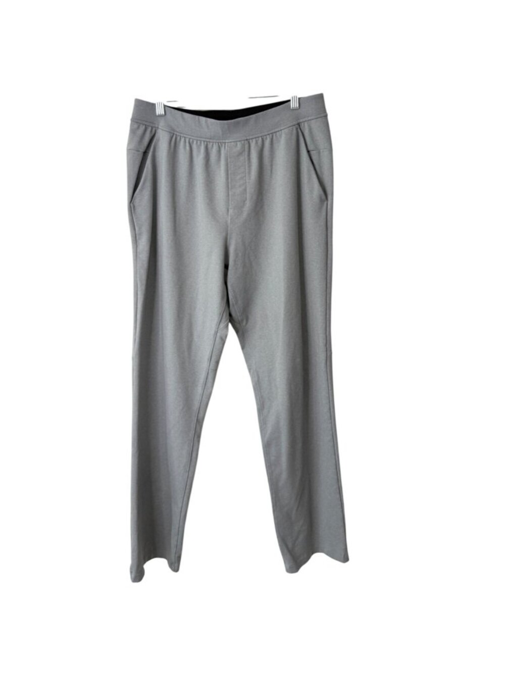 Lululemon Mens Size L Discipline Sweatpants Gray Zip-Pockets LM5572S